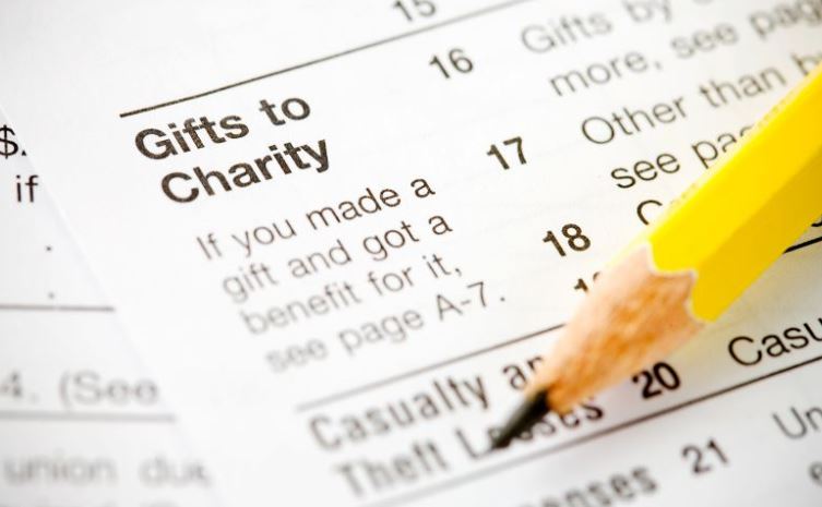 Gift to Charity Form